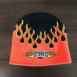 Vintage STURGIS 2005 Flames Beanie Cap